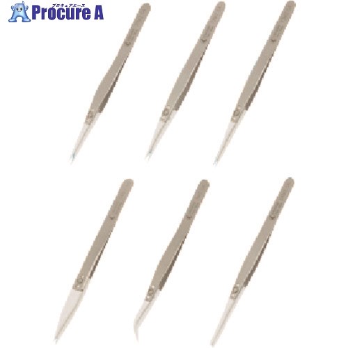 TGK セラミックピンセットID-2AMZ-SA 990-25-24-65 1本 ■▼185-5616 【送料都度見積】