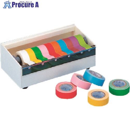 TGK カラーテープ 巾20mm 5m巻 黄色 444-55-86-62 1巻 ■▼186-1134 【送料都度見積】