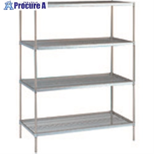 TGK シェルフSUS61×76×159 4段 223-58-58-12 1台 ■▼189-1183 【送料都度見積】