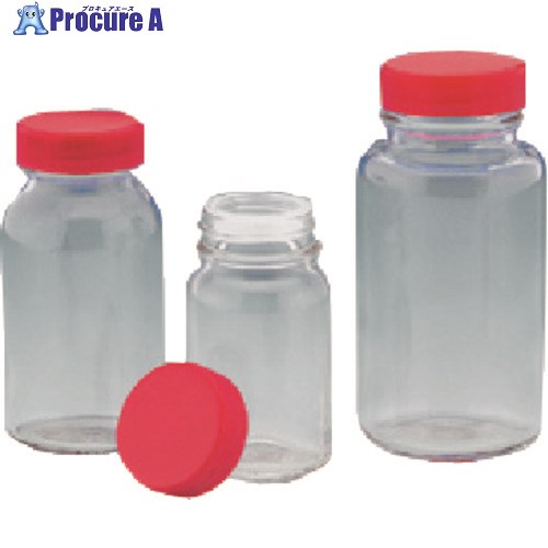 TGK 規格瓶 白 6K 赤Cap栓付61.5mL240本 323-05-84-17 1箱 ■▼189-7613 【送料都度見積】