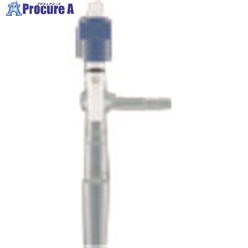 TGK 高真空バルブ付き排気管 雄型 透明19/38 000-09-72-10 1個 ■▼190-6394 【送料都度見積】