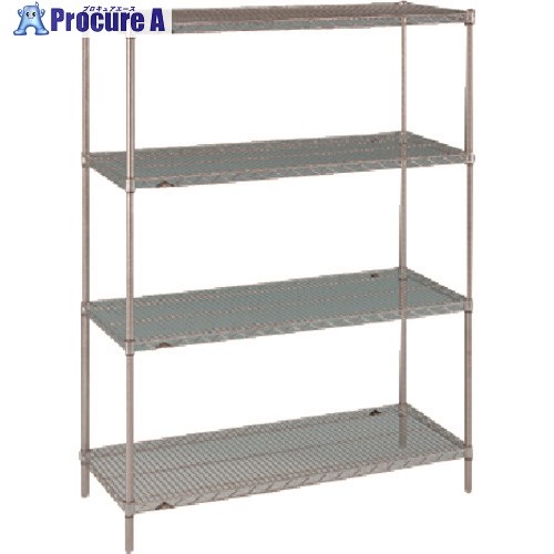 TGK シェルフ MS760×P1900×4段 115-58-30-15 1台 ■▼191-1357 【送料都度見積】