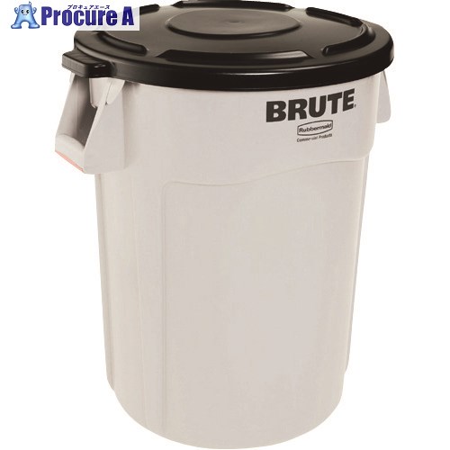 TGK ブルートUTコンテナ 166.5L 本体白/蓋付 黒 115-23-62-34 1組 ■▼191-4539 【送料都度見積】