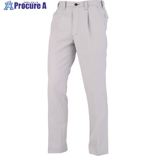 コーコス ワンタックスラックス(脇シャーリング) シルバー 3Lサイズ A-8074-3-3L 1本 ■▼197-6839 【送料都度見積】