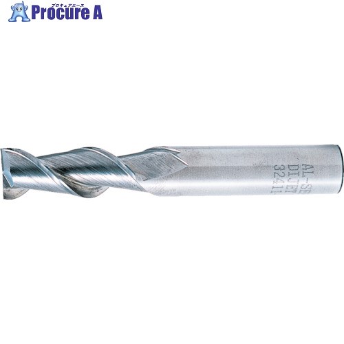 ダイジェット アルミ加工用ソリッドスクエアエンドミル(2枚刃・レギュラー刃長) 12.0mm AL-SEES2120 1本 ▼208-0028
