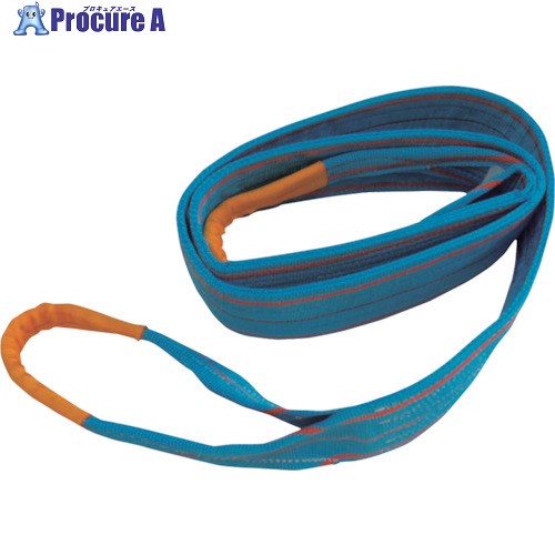 TESAC ブルースリング(JIS3等級・両端アイ形)荷重10.0t 全長8.5m 3E300X8.5 1本 ■▼220-3543