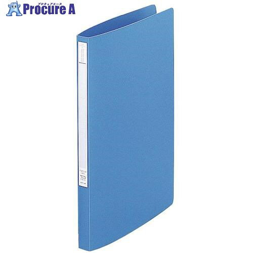 LIHIT スーパーパンチレスファイル 水 A4 F347U-14 1冊 ■▼226-8065 【送料都度見積】