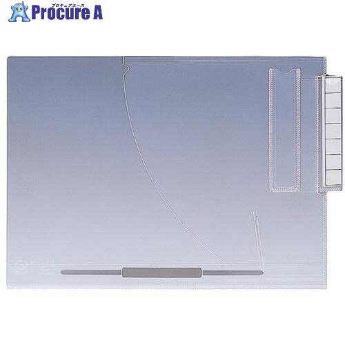 LIHIT カルテフォルダー ファスナー付 (50枚入り) 乳白 B5 HK713U 1箱 ■▼228-5328 【送料都度見積】