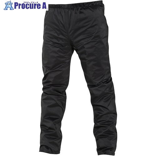 喜多 感動ストレッチ レインパンツ オールストレッチ透湿合羽 No2840 グラファイトブラック 4L NO2840-BK-4L 1着 ■▼235-4097 【送料都度見積】