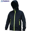 喜多 感動ストレッチ レインジャケット オールストレッチ透湿合羽 No2830 グラファイトブラック LL NO2830-BK-LL 1着 ▼236-1970
