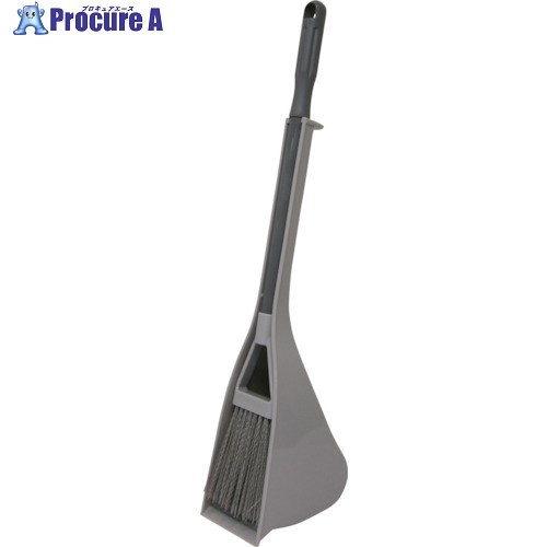 日本クリンテック スリムほうき＆チリトリコンビセット 111377 1S ▼250-7709