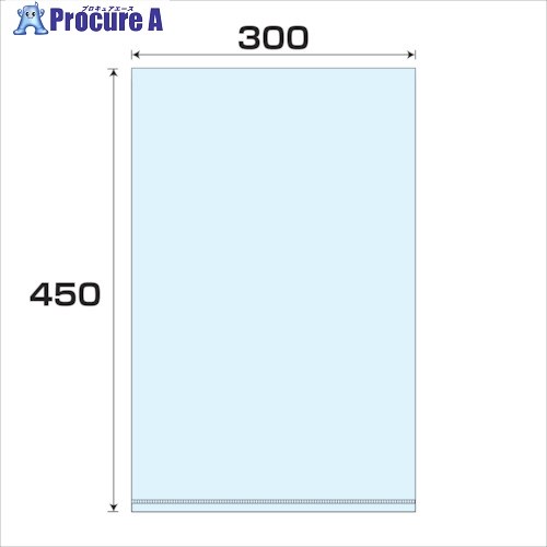グリーンクロス ポリプロピレン袋(PP)厚み0.05 500枚 幅300x長さ450mm 6300008012 1S ■▼256-1552 ※個人宅様送り不可(3)