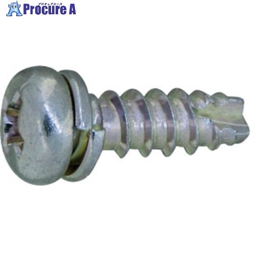 SUNCO 三価ホワイト (＋)B1ナベP＝2 3×10 (1800本入) 21-00-0802-0030-0100-03 1箱 ■▼261-2711 【送料都度見積】