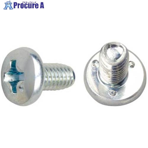 SUNCO 三価ホワイト Sタイプバインド 3点ポッチ付 3×8 (3000本入) 30-00-00P4-0030-0080-03 1箱 ■▼261-2804 【送料都度見積】