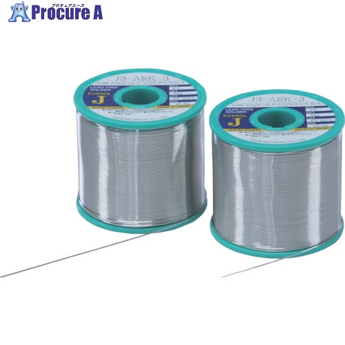石川 エバソルARK(すず96.5％/銀3.0％/銅0.5％)-0.8mm-1kg J3ARK3-08 1巻 ▼274-1750