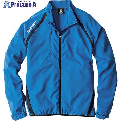 コーコス ストレッチシェルジャケット ブルー SSサイズ G-3010-6-SS 1着 ■▼321-4837 【送料都度見積】