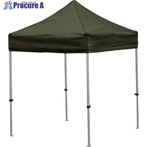 さくら かんたんてんと 1.8m×1.8mスチール＆アルミ複合フレーム OD色 KA/1W-OD 1台 ■▼338-2535 【送料..