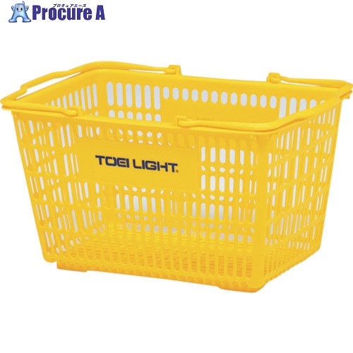 トーエイライト トレーナーカゴ(黄) B4395 1個 ■▼362-1386 【送料都度見積】