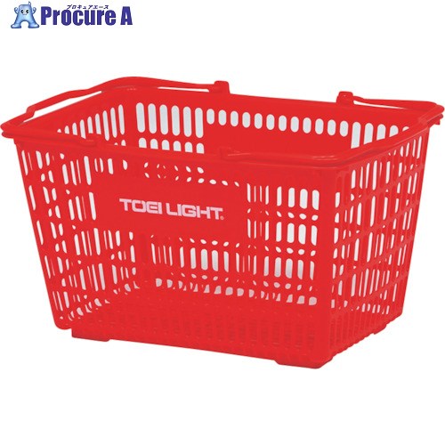 トーエイライト トレーナーカゴ(赤) B2889 1個 ■▼362-1400 【送料都度見積】