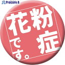 グリーンクロス 缶バッジ_花粉症です CB-02 10個セット 6300029860 1組 ■▼404-4194 ※個人宅様送り不可