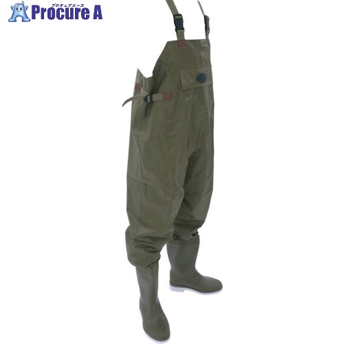 グリーンクロス 胴長靴ウェダーチェスト XL 80233-XL 1123785001XL 1足 ■▼408-1128 ※個人宅様送り不可