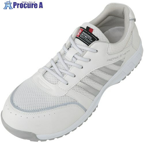 コーコス セーフティースニーカー 0 ホワイト 23 A-44000-0-23 1足 ■▼408-7576 【送料都度見積】