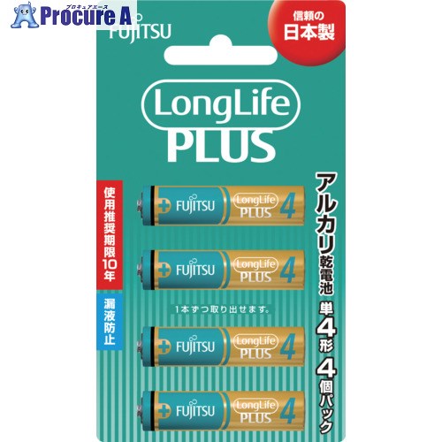 FDK 륫괥 ñ4 1.5V LR03LP LongLife PLUS /4ĥѥ졼ȥ֥ꥹ LR03LP(4B) 10ѥå 412-7881 ٸѡ