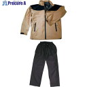 グリーンクロス ストレッチ強化レインウェア サンドベージュ M #8600 6300031889 1着 ■▼428-5072 ※個人宅様送り不可