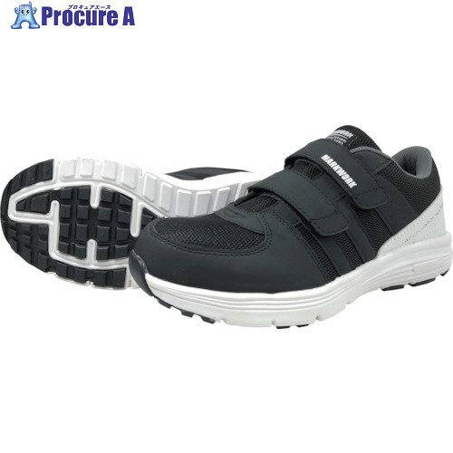 喜多 セーフティスニーカー マジック MK5110 ブラック 29.0 MK5110-BK-29.0 1足 ■▼430-0618 【送料都度見積】