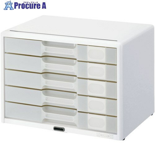 ライオン カギ付レターケース LA4-555LW 21679 1台 ■▼430-1415 【送料都度見積】