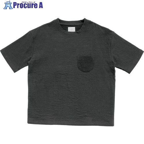 グリーンクロス ura pile T-shirt Lサイズ ブラック 6300030481 1枚 ■▼435-9125 ※個人宅様送り不可