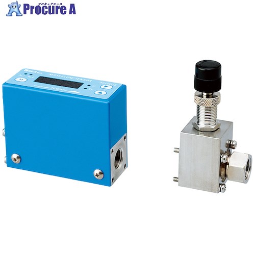 KOFLOC 表示器付ローコストマスフローメータ 3810DS2-V-I-RC1/4-H2-1SLM-0.1MPA-0MPA-0℃ 3810DS2VIRC14..