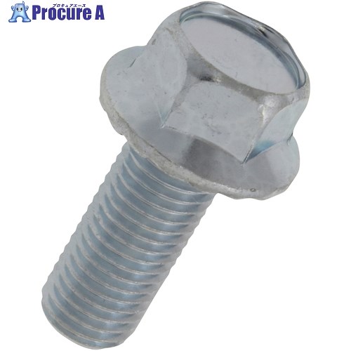 YAHATA フランジボルト 三価クロメート (Rohs対応) 6×25(4個入) 4979874014092 5パック ■▼469-4371 【送料都度見積】