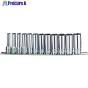 JTC 9.5mm 12PCSディープソケットセット JTCH312M 1S ■▼473-4140
