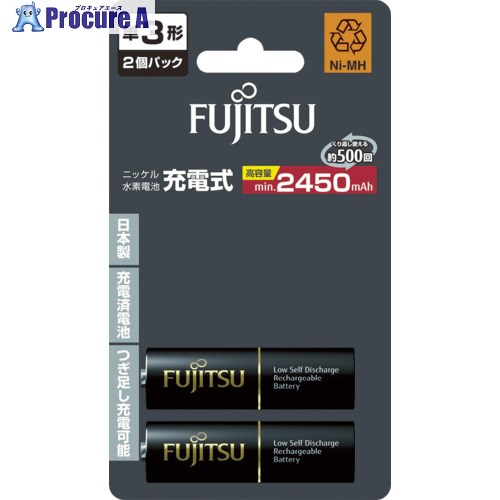 FDK ニッケル水素充電池 高容量タイプ 単3 (4本入) HR-3UTHC(4B) 1パック ▼492-4550