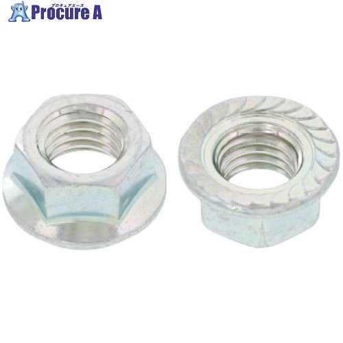 SUNCO 三価ブラック フランジナット(S付き M6 (10X13 (500本入) N0-00-0350-0060-0000-04 1箱 ■▼500-26..