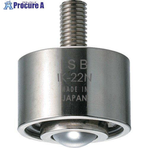 ISB 下向用ボールキャスター イグチベアー IK-22N スチール製 IK-22N 1個 ▼500-3644