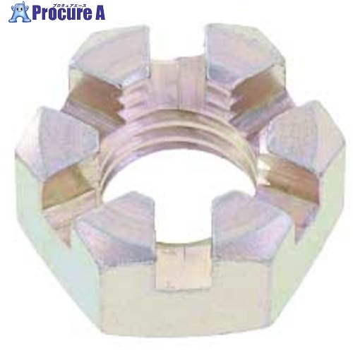 SUNCO 三価ホワイト 溝付きナット(低形(1種 M24 (40本入) N0-00-0C10-0240-0000-03 1箱 ■▼502-6499 【送料都度見積】