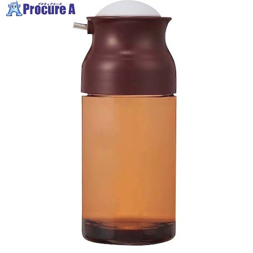 EBM 押しかげんW しょうゆ差し PU-7 ブラウン 140ml 1545660 1個 ■▼509-9809 【送料都度見積】