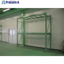 双福鋼器 パレットラック 1000kg 3000×2500×1100 ビーム2段 単体 ライトグリーン GP-13025D112TG 1台 ■▼526-0423...