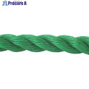 グリーンクロス ポリエチレンロープ 緑 4mm 100m巻 6300040523 1巻 ■▼530-0146 ※個人宅様送り不可