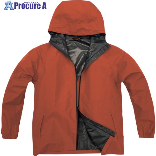 弘進ゴム B-1100 透湿LIGHTレインスーツ レンガ M H1100BC-M 1着 ▼530-0863