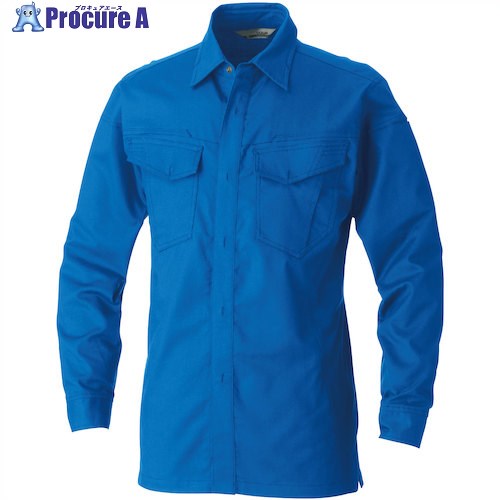 SOWA 5048-02 長袖シャツ ロイヤルブルー L 5048-02-203-L 1着 ■▼530-3549 【送料都度見積】