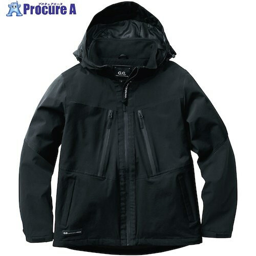 G.G. 0284-00 防水防寒ブルゾン ブラック S 0284-00-4-S 1着 ■▼530-9884 【送料都度見積】