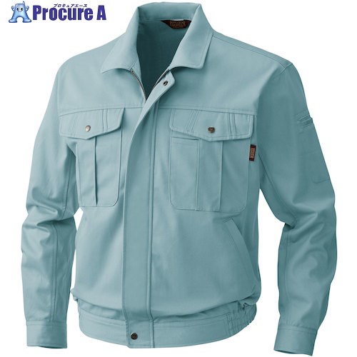 桑和 5333 長袖ブルゾン ミストブルー LL 5333-208-LL 1着 ■▼531-0897 【送料都度見積】