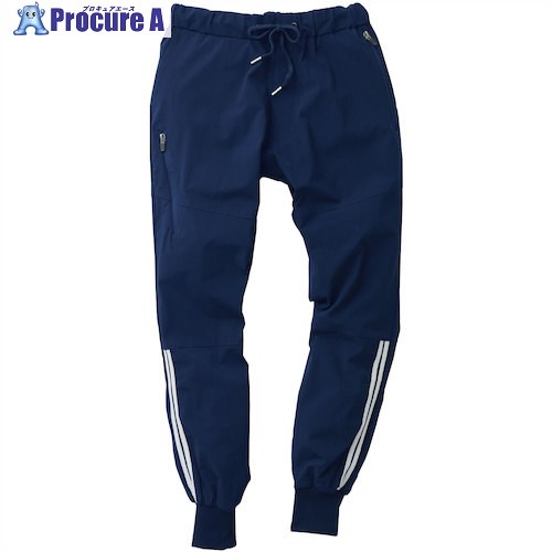 G.G. 0188-07 ジョガーパンツ ネイビー 3L 0188-07-1-3L 1着 ■▼531-3144 【送料都度見積】