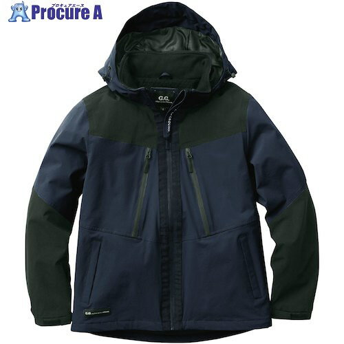 G.G. 0284-00 防水防寒ブルゾン ネイビー 6L 0284-00-1-6L 1着 ■▼531-4718 【送料都度見積】