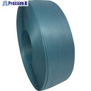 ウッドプラスチック 再生PPバンド グリーンライトバンド(手締め用)eG15 青 15.5mm×1000m(厚み0.62mm)×5卷 EG15X5SET-BU 1巻 ■▼534-8342
