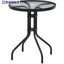 不二貿易 ガラステーブルBK FBC-01 33904 1個 ■▼540-9999