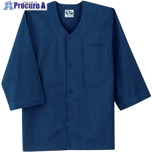 桑和 65011 ダボシャツ ネイビー M 65011-1-M 1着 ■▼545-1858 【送料都度見積】